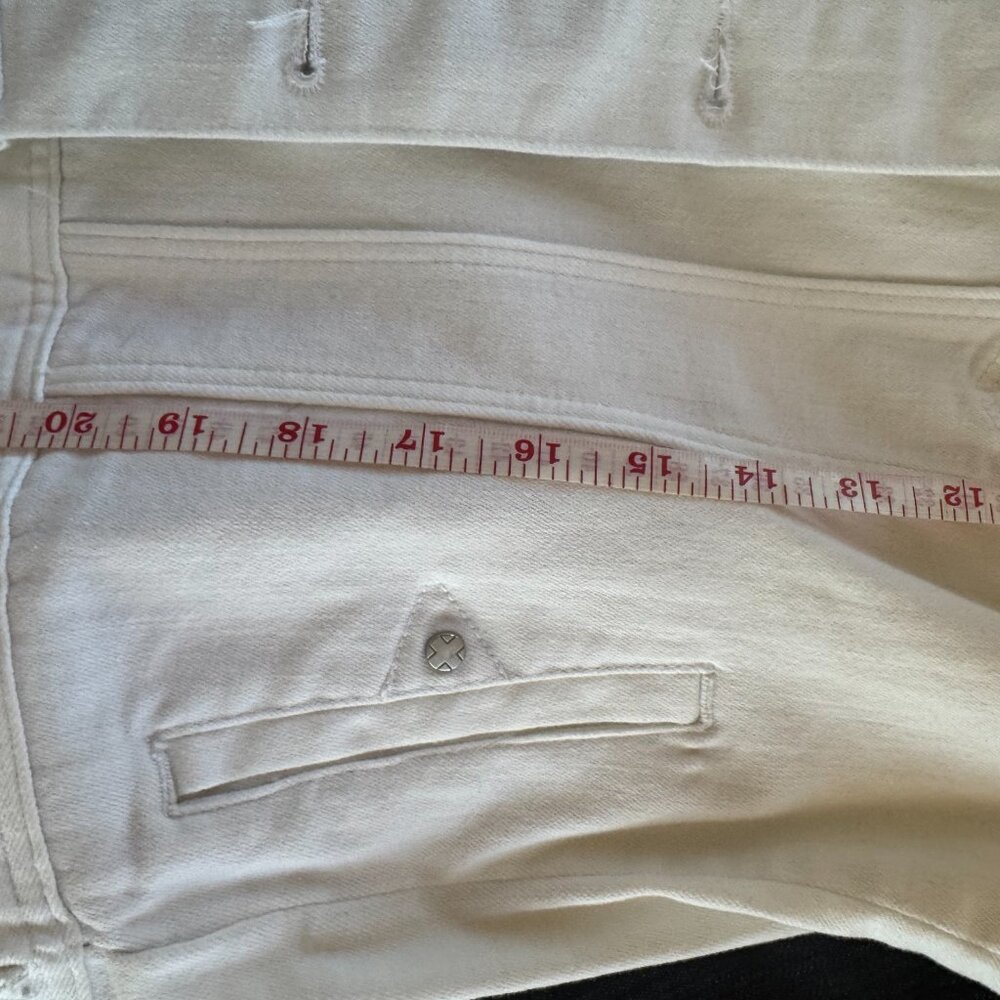 Spring Summer Staple Classic White Jean Jacket Bright White Medium Liverpool - Picture 15 of 15
